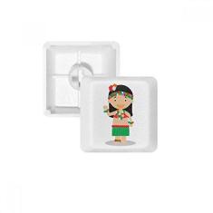 Imagem de Kit de atualização para jogos com teclado mecânico e PBT da Beautiful Girl Hawaii