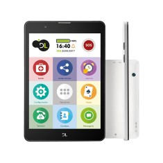 Imagem de Tablet DL Eletrônicos TabFácil 8GB 3G 7,8" Android 2 MP