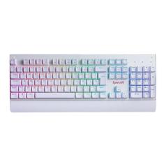 Imagem de Teclado Mecânico Gamer Redragon Kala Branco Rgb Switch Blue