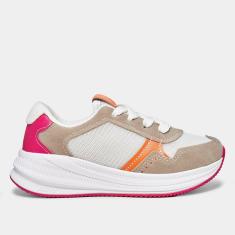 Imagem de Tênis Infantil Molekinha Joggin Recortes I Menina-Feminino