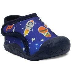 Imagem de Tênis Bebê Calce Fácil Sapato Leve Macio Recém-nascido 11.17-Masculino