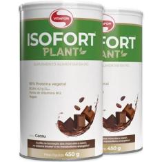 Imagem de Kit 2X Isofort Plant 450G Cacau Vitafor
