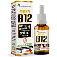 Imagem de Vitamina B12 Sublingual (Metilcobalamina) 20Ml - Flora Nati