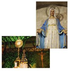 Imagem de Kit 2 Quebra-Cabeças Religiosos Mãe De Deus De 60 Peças - Coleção Tea