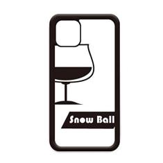 Imagem de Capa de coquetel de bola de neve com seu copo para iPhone 11 Pro Max para capa de celular da Apple