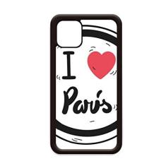 Imagem de Capa I Love Paris com estampa de palavras para iPhone 11 Pro Max para Apple Mobile Case Shell