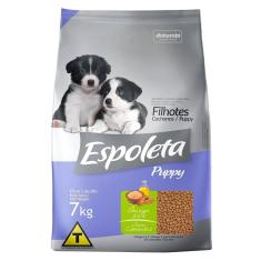 Imagem de Ração Seca Espoleta Leite para Cães Filhotes - 7 Kg