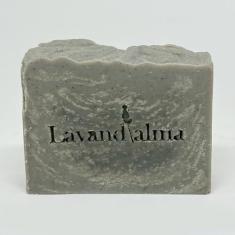 Imagem de Sabonete Vegano Natural com Argila Preta e Óleo Essencial de Lavandim