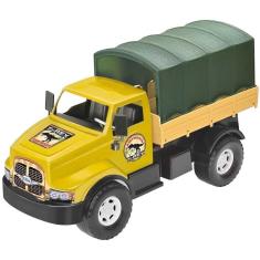Imagem de Caminhão Selva Tilin Brinquedos Ref.0406 - Amarelo E Verde