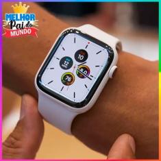 Imagem de Relógio Smartwatch SE Presente para o Papai Serie 9 Branco pro resiste