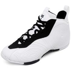 Imagem de Tênis de Basquete Vision Suporte Premium e Desempenho Inigualável Numeros Grandes Branco-Preto