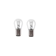 Imagem de 2 Lampada 2 Polos 12v Lanterna Freio Cristal Philips 12499cp