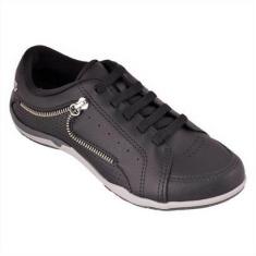 Imagem de Tênis Feminino Casual Kolosh C2775 Calce Fácil Hades Preto-Feminino
