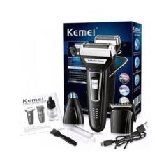 Imagem de Aparador De Barba E Depilador Kemei Eletric Hair 3 Em 1