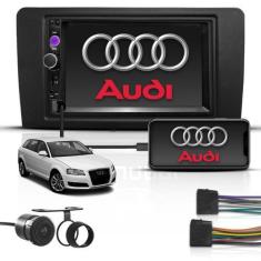 Imagem de Kit Multimídia Mp5 2 Din 7" Bt Espelha Audi A3 2007 a 2011 - First Opt