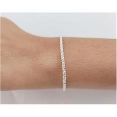 Imagem de Pulseira Feminina Pipoca De Prata 925 Maciça