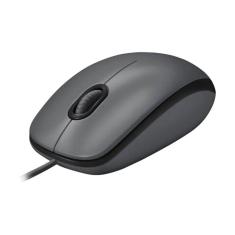 Imagem de Mouse Logitech M90, Usb, 1000Dpi, Ambidestro, Cinza E Preto