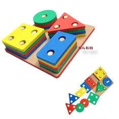 Imagem de Brinquedo Pedagógico Educativo Em Madeira Prancha De Seleção