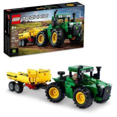 Imagem de Lego Technic John Deere 9620r 4wd Trator Com Reboque, 42136