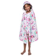 Imagem de Toalha De Banho com Capuz Divertida Infantil Felpuda Estampada Algodão