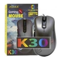 Imagem de Mouse Gamer Jogo Com Fio K30 Aoas Com Led 3200 Dpi + Nf, K30