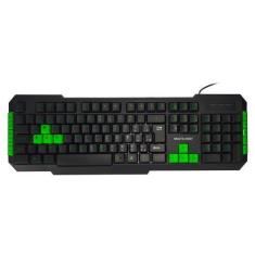 Imagem de Teclado USB 2.0 Membrana Design Gamer Hotkeys Multilaser Original / La