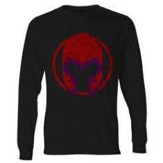 Imagem de Camiseta masculina manga longa Magneto Helmet  Live Comics