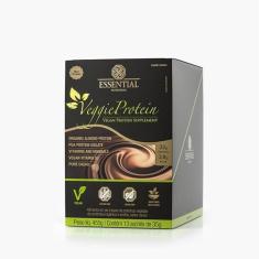 Imagem de VEGGIE PROTEIN CACAO 35G ESSENTIAL NUTRITION 13 SACHêS 