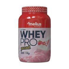 Imagem de Whey Pro Gourmet (1Kg) - Sabor: Milkshake De Morango