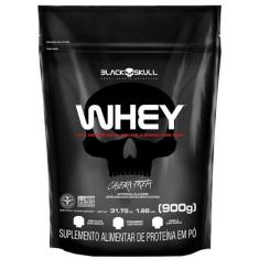 Imagem de Whey Protein Refil (900G) - Sabor: Chocolate - Black Skull