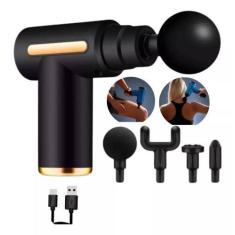 Imagem de Pistola Massageadora Elétrica Miofascial Corporal Fisioterap Cor Varia