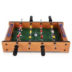 Imagem de Mesa De Pebolim Infantil Grande Portátil 2 Bolinhas Marcador - Bang To