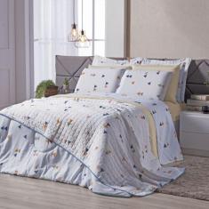 Imagem de Jogo De Cama Box Solteiro Infantil Estampado Percal 160 Fios 03 Peças