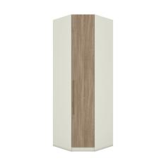 Imagem de Guarda Roupa Canto Oblíquo Modulado 1 Porta Predileto Henn Areia HP/Jequitibá