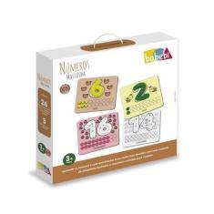 Imagem de Números Massinha Brinquedo Educativo Babebi