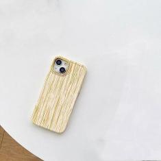 Imagem de Moda simples retrô lente de revestimento de madeira bastão de água capa de telefone protetora macia para iPhone 14 13 12 Pro Max 12 13 14 Pro 14 13 12, branco, para iphone 13pro max