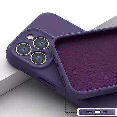 Imagem de Capa de telefone de silicone líquido para Huawei Honor 10 10i 20 Lite 30 honor 50 SE 60 70 Pro Capa protetora de lente sólida, ARoxo,For Honor 60