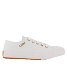 Imagem de Tênis Coca Cola Sandy Canvas Feminino Branco e Cobre