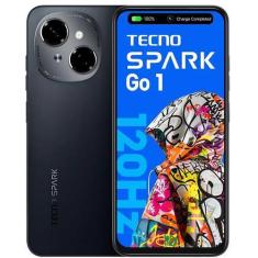 Imagem de Smartphone Tecno Spark GO1 128GB/8GB Ram Câmera dupla 13mp HDR 120Hz P