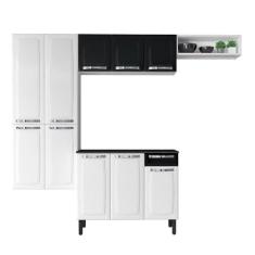 Imagem de Cozinha Completa Rose Branca em Aço 4 Peças