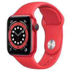 Imagem de Smartwatch Apple Watch Series 6 Vermelho M06R3BE/A