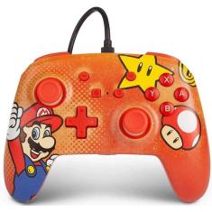 Imagem de Controle Mario Vintage Nintendo Switch - Power A