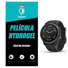 Imagem de Película Garmin Fênix 6s PRO (42MM) KingShield Hydrogel (3X Unid)