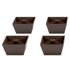 Imagem de Pés para Guarda Roupas Qualitá 2 Portas Belmax