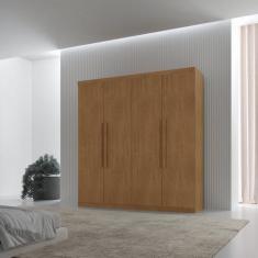 Imagem de Guarda-Roupa 4 Portas 3 Gavetas Amsterdã - Rufato