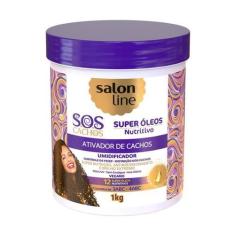 Imagem de Ativador De Cachos S.O.S Super Óleos Nutritivo 1Kg - Salon Line