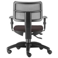 Imagem de Cadeira Giratória Zip L02 Executiva Ergonômica Escritório Suede