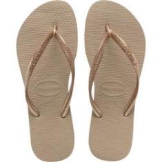 Imagem de Chinelo Havaianas Feminino SLIM 35/6 Rose GOLD