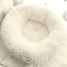Imagem de KAIJIE Cama ortopédica para cães, confortável, cama redonda para cães e filhotes, ultra macia, lavável, para cães e gatos, diâmetro de 70 cm