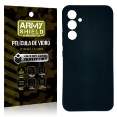 Imagem de Capa Capinha Preta Samsung A34 + Película de Vidro 3D
